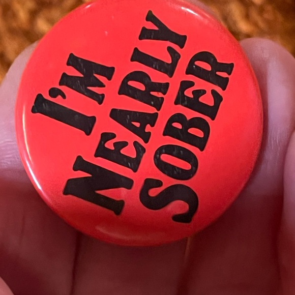 Vintage British badges pin bundle from England 1980. Rock punk mod attitude - Picture 2 of 11